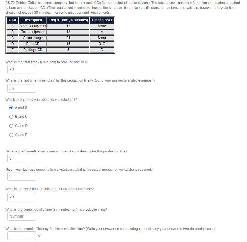 please explain the cycle time and on! I got the