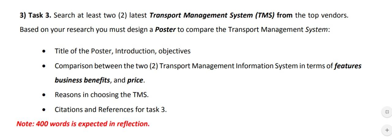 3) Task 3. Search at least two (2) latest