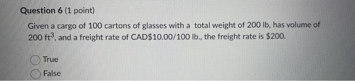 2,4,6,8 Question 2 (1 point) A highway carrier