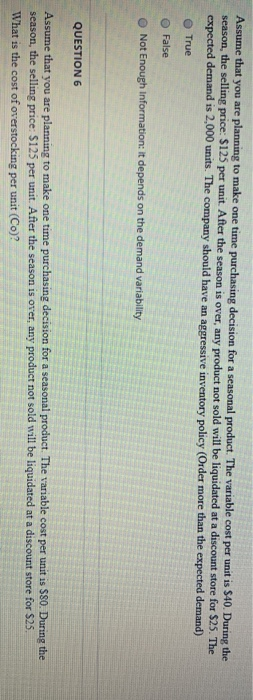 Assume that you are planning to make one time