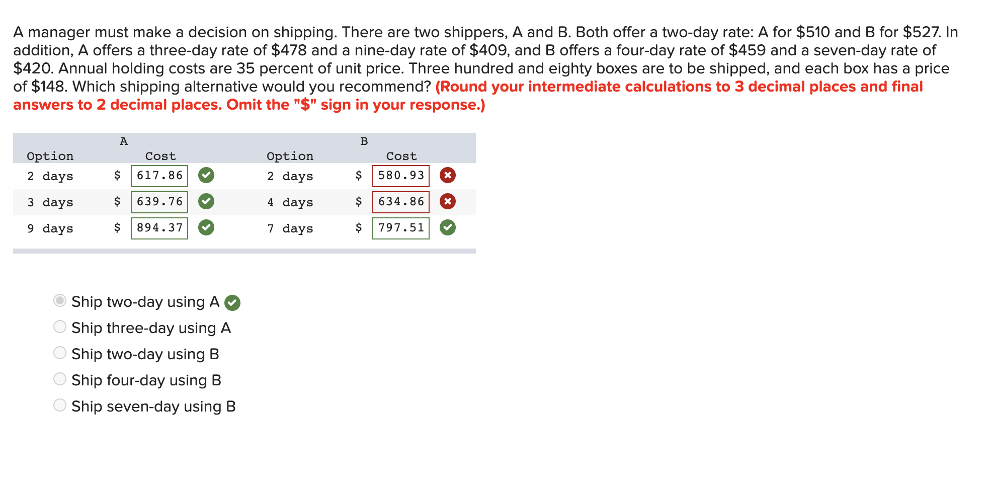 Can someone help with the wrong parts? A manager