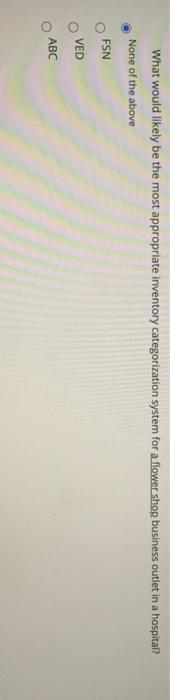 What would likely be the most appropriate