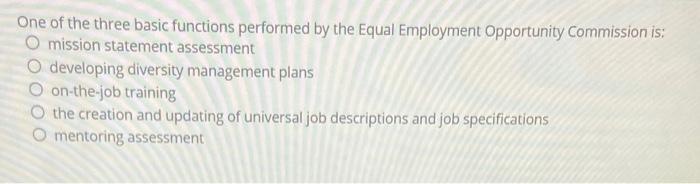 One of the three basic functions performed by the