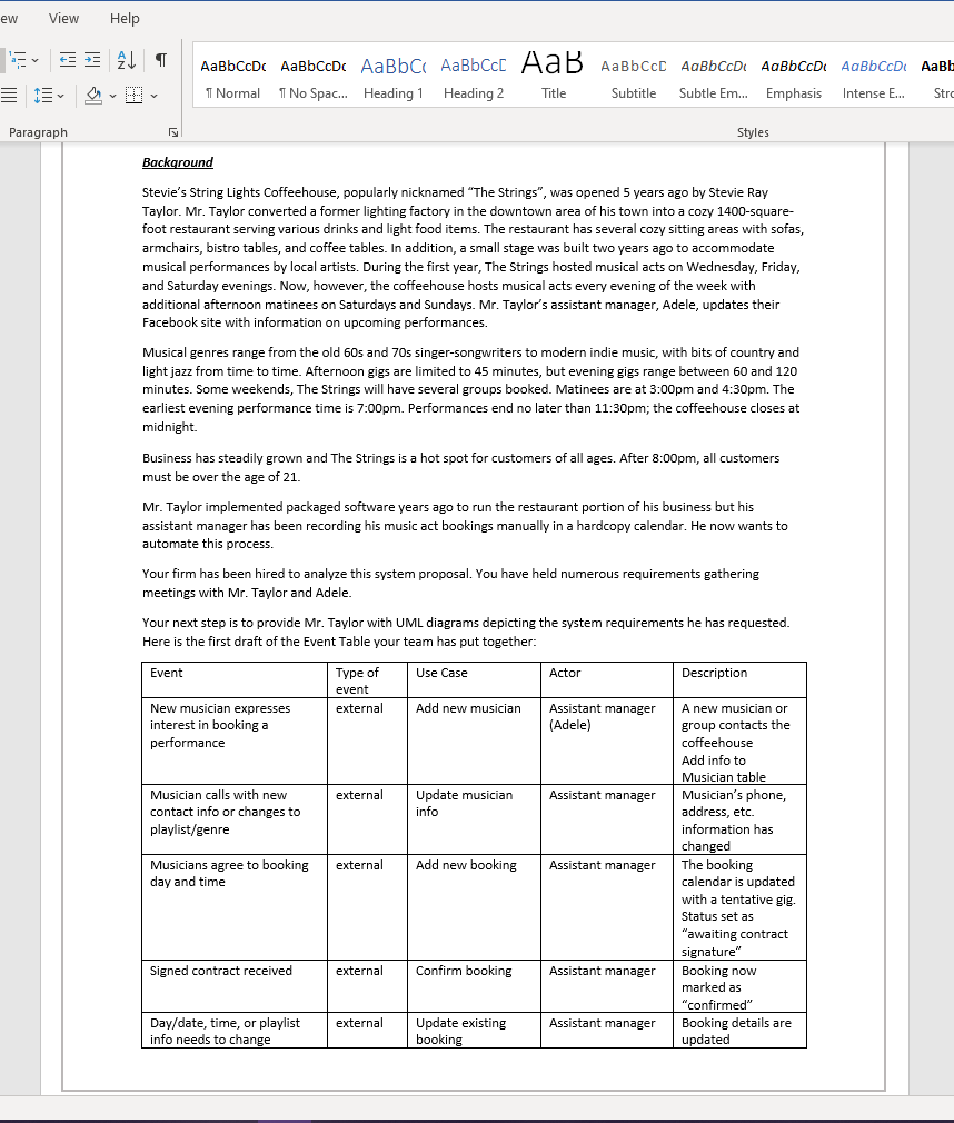 Draw an entity-relationship diagram (ERD) to