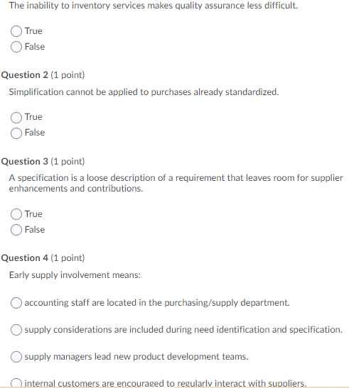 The inability to inventory services makes quality