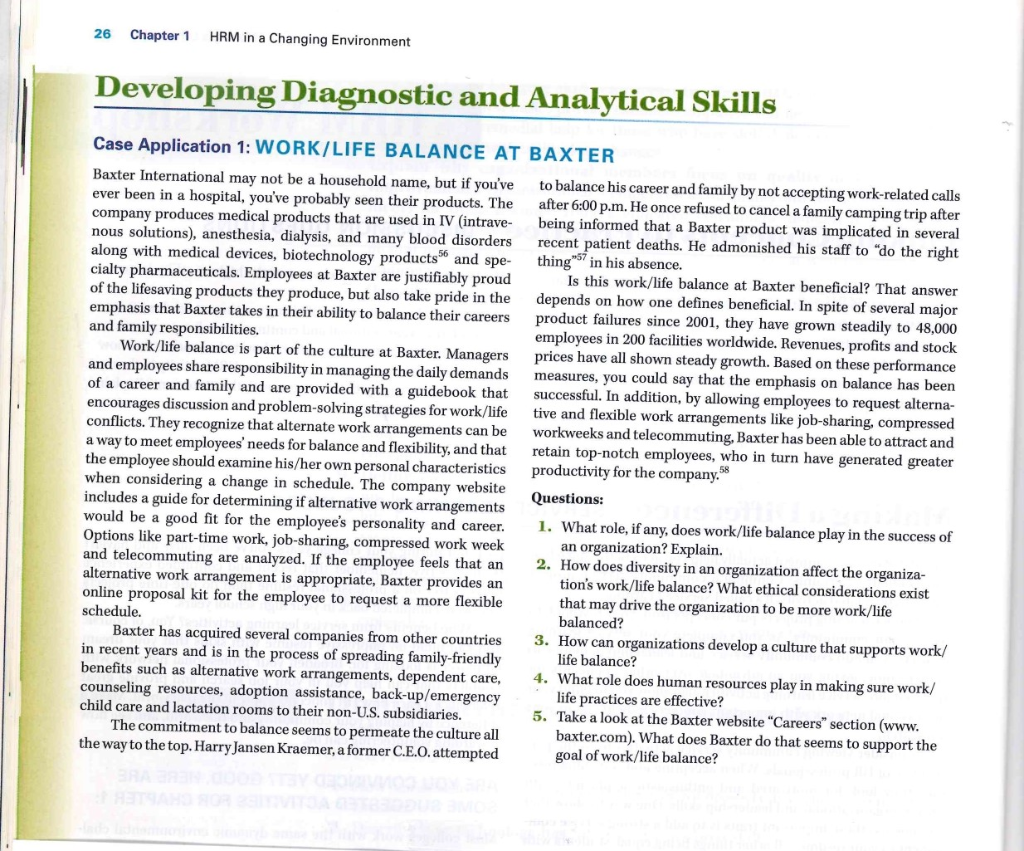 I NEED HR expert to analyze this case ... i dont