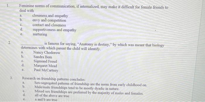 Can someone help me answer these 3 questions