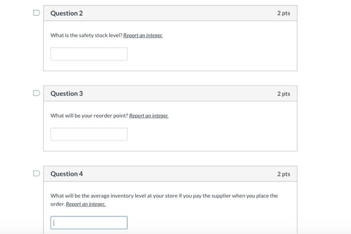 Suppose you operate a store. The weekly average