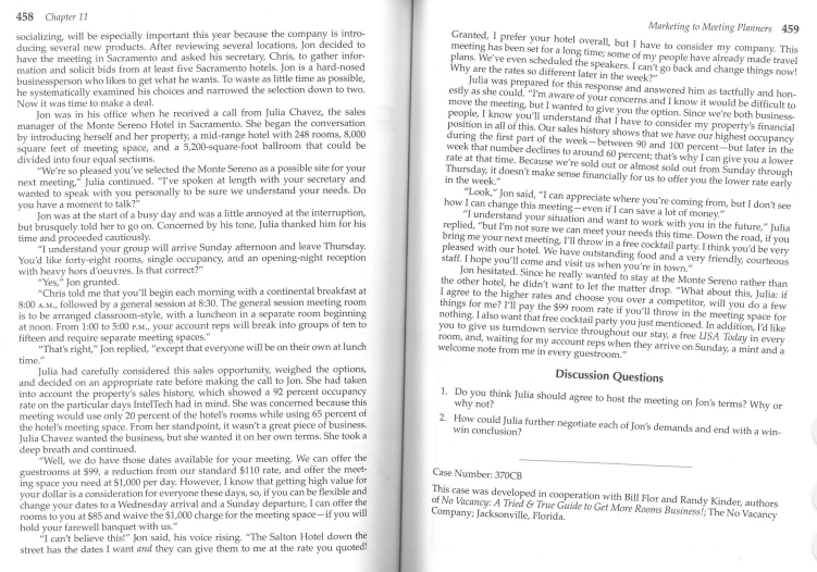 458 Chapter 11 socializing will be especially