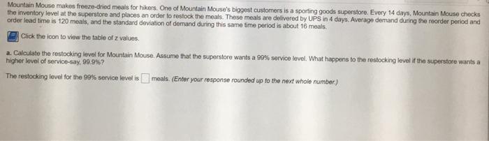 Mountain Mouse makes freeze-dried meals for