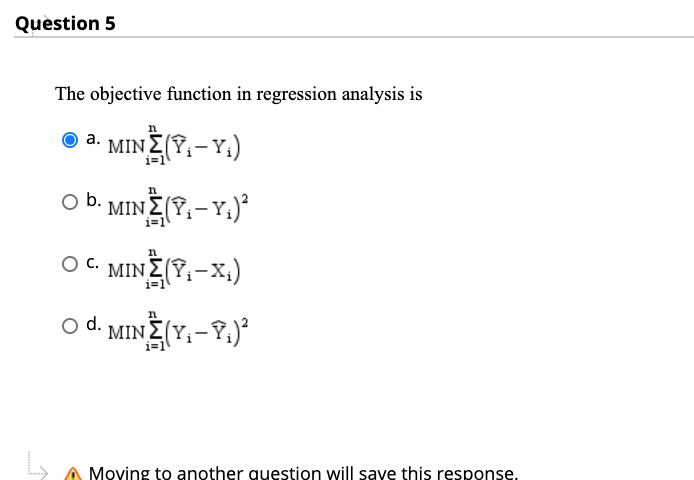 A Moving to another question will save this