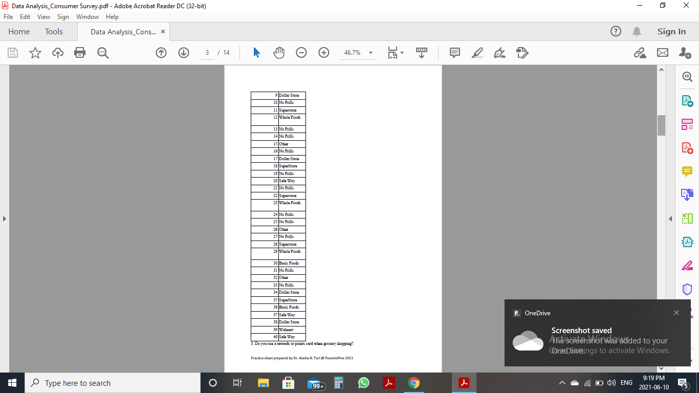 - A Data Analysis Consumer Survey.pdf - Adobe
