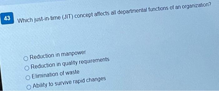 42 What is push production based upon? The