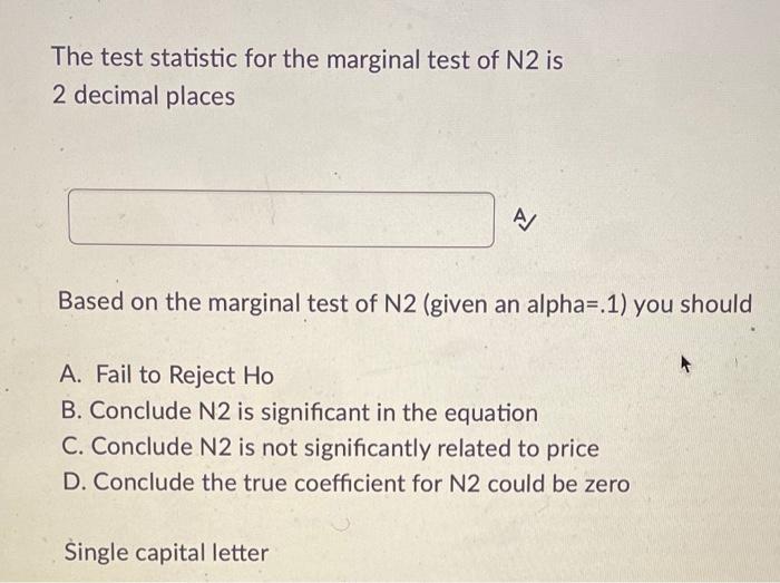 SUMMARY OUTPUT Regression Statistics Multiple R