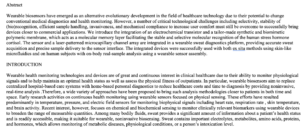 1) Write a paragraph summarizing the article