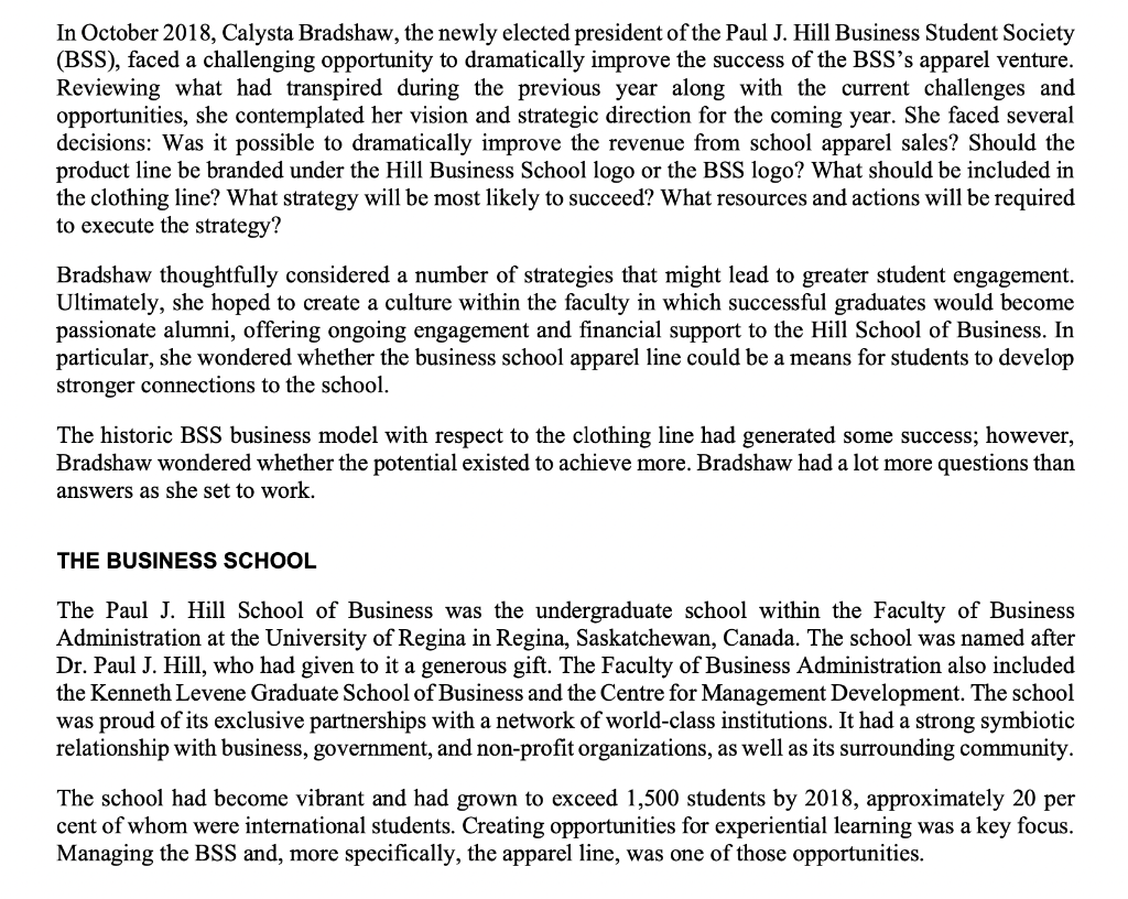 Read the above case study and answer the question