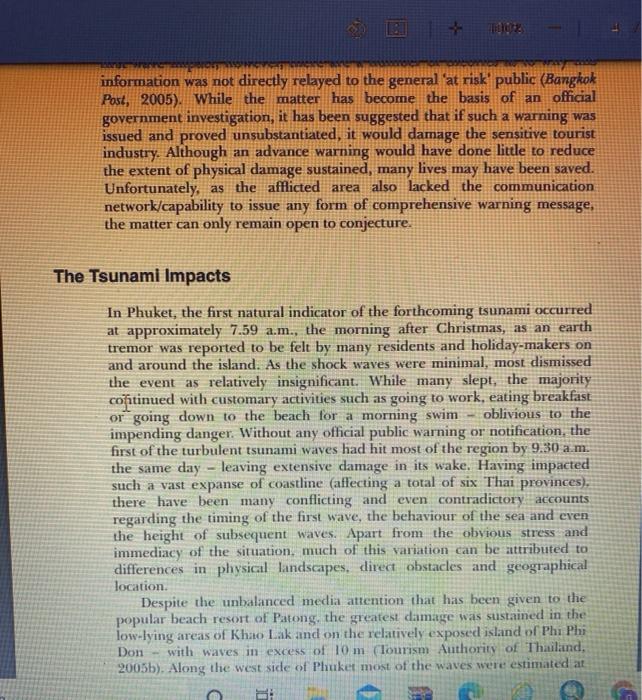 Write a reflective summary of the case study,