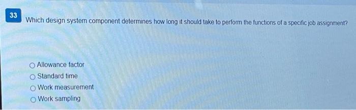 32 Which two results are attributed to accepted