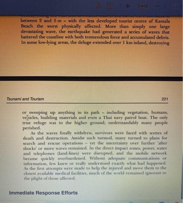 Write a reflective summary of the case study,