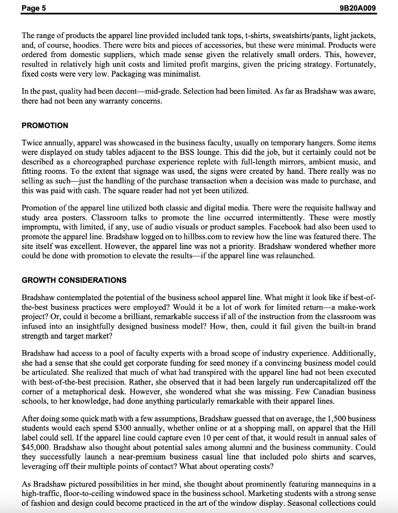 Read the above case study and answer the question