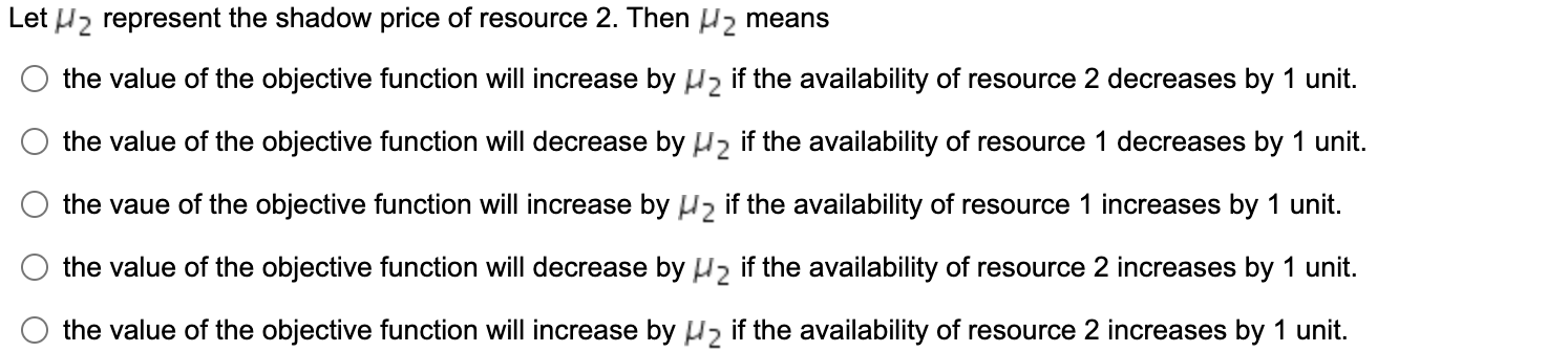 QUESTION 1 1 Using C1 and C2 to represent the