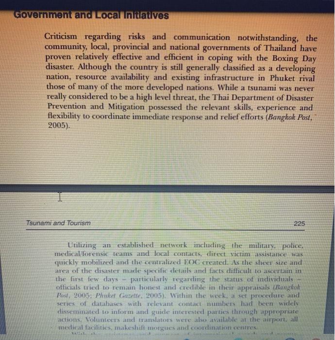 Write a reflective summary of the case study,