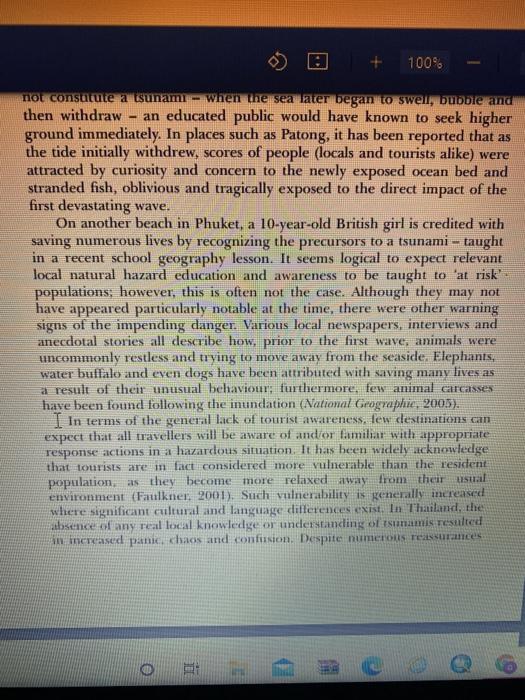 Write a reflective summary of the case study,