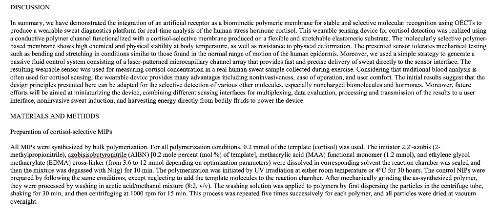 1) Write a paragraph summarizing the article