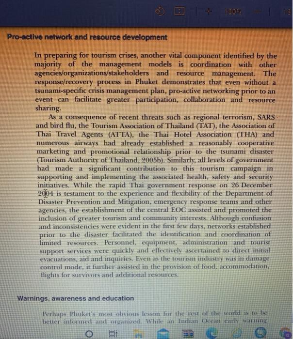 Write a reflective summary of the case study,