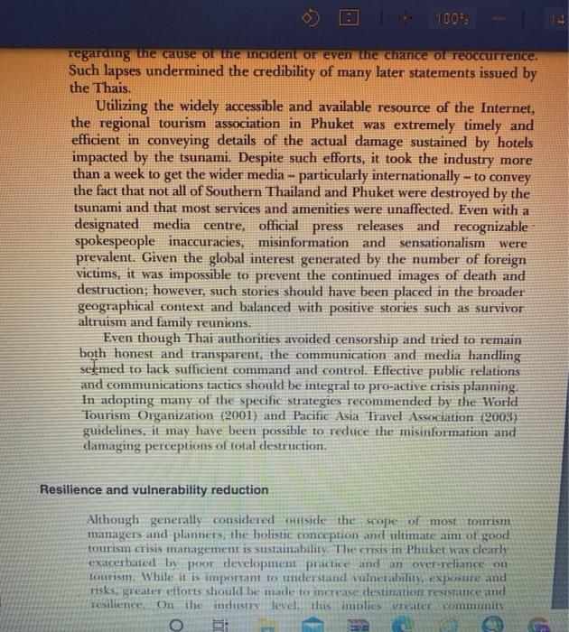 Write a reflective summary of the case study,