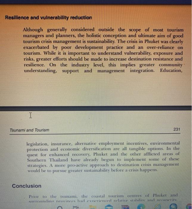 Write a reflective summary of the case study,