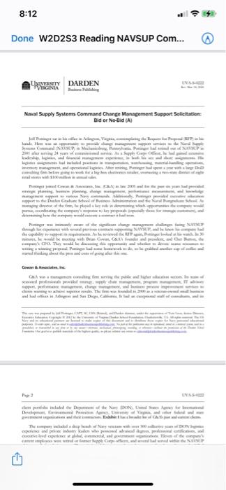 Naval Supply Systems Command Change Management