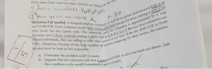 this condition to the model formulated in part a