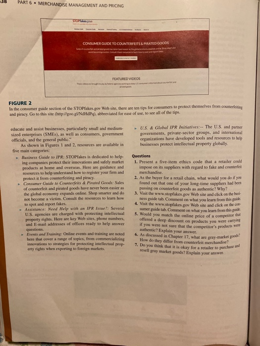 Questions 1. Present a five-item ethics code that