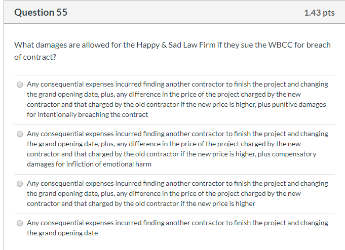 55 The next twelve questions are based on the