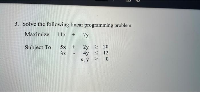 Please post the corner points and the graph for