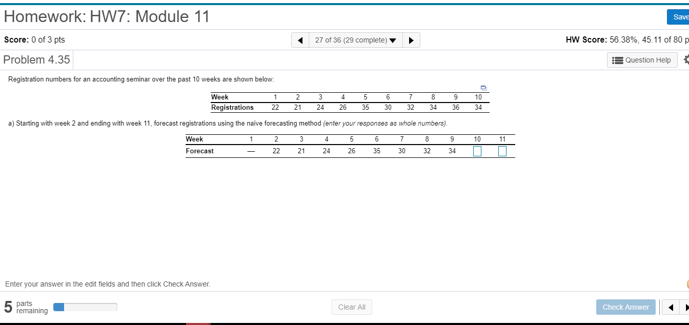 Week 1 2 3 4 5 6 7 8 9 10 Registrations 22 21 24
