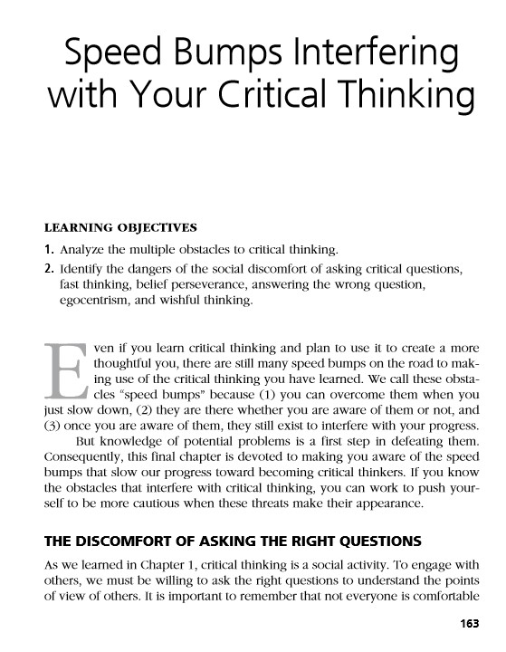 Your most important learning from Chapter 13 of