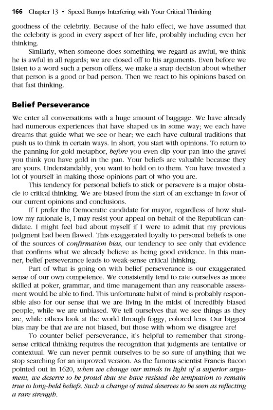 Your most important learning from Chapter 13 of