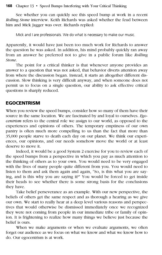 Your most important learning from Chapter 13 of