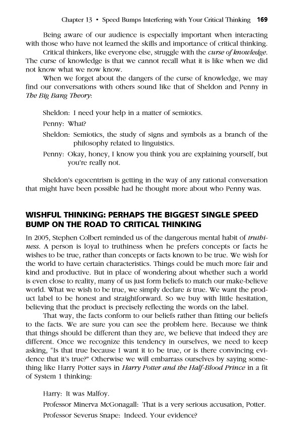 Your most important learning from Chapter 13 of