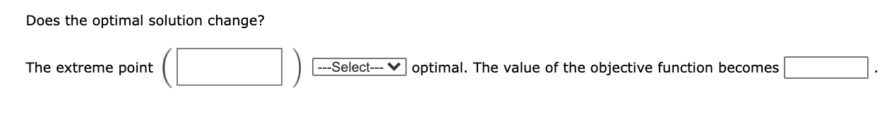 Consider the following linear program. Min 8X +