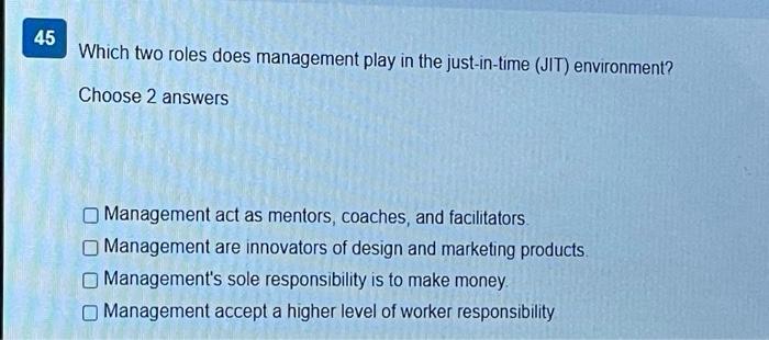 44 Which function does finance play in a