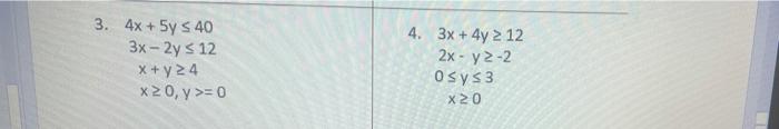 a) Determine the solution-set b) Mention whether