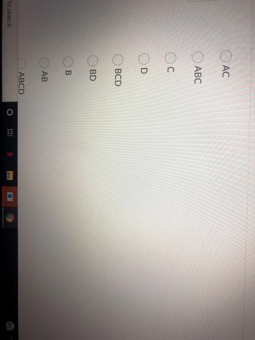 Question 1 (2 points) you run a four-factor