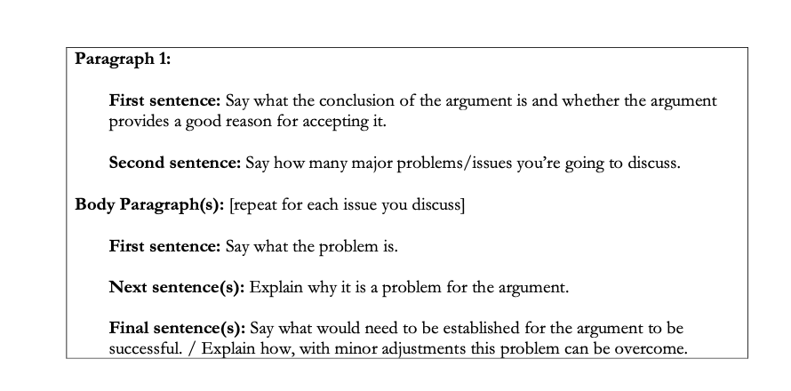 Please answer in 600 words! Read the argument