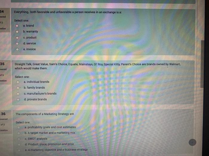 any help? . 14 Which item below contained the