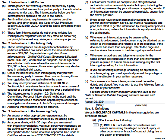 Some checkboxes here already. You represent the