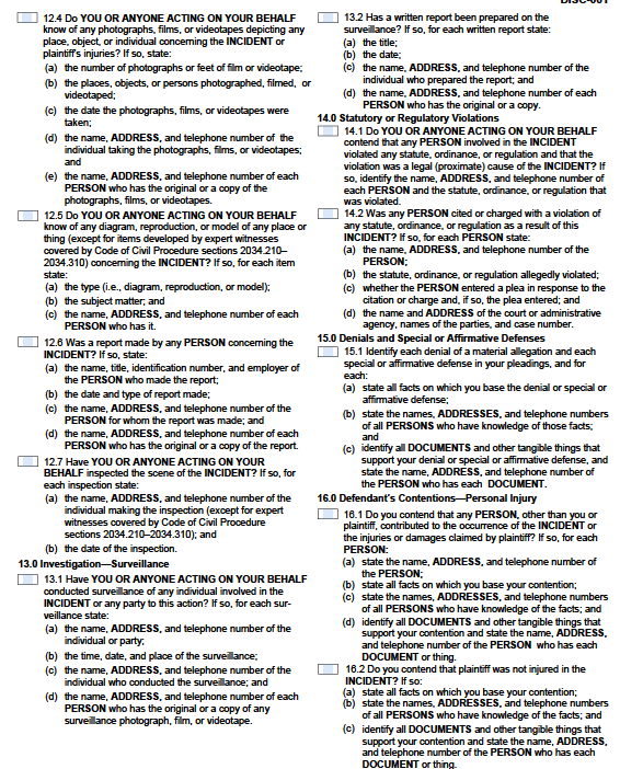 Some checkboxes here already. You represent the