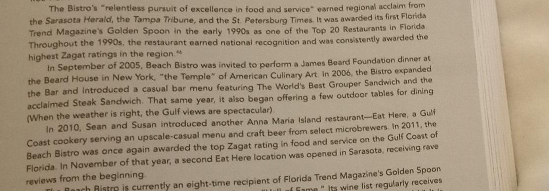 please cite your sources Read Case Study #6 Eat